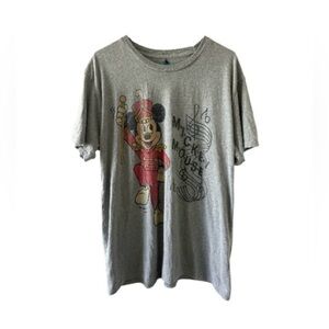 Disney Mickey Mouse Graphic T-Shirt | Size XL | Marching Band Design